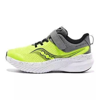 SAUCONY Детские кроссовки Kinvara 14 A/C Big Kid Citron Grey, желтые SK266824 30