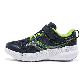 SAUCONY Детские кроссовки Kinvara 14 A/C Big Kid Navy Green, синие SK267103 35