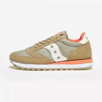 Saucony Джаз Оригинал (БЕЛЫЙ/ОРАНЖЕВЫЙ)
