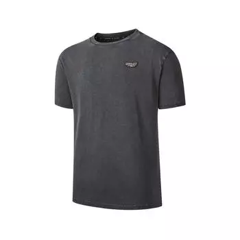 Saucony Fashion Comfortable Soft Versatile Short Sleeve T-Shirt Unisex Tops Dark-Gray SA3259ST13C-BK001 M