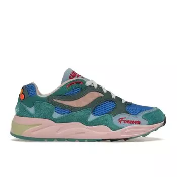 Saucony Jae Tips x Grid Shadow 2 Какой случай? - Кроссовки унисекс Wear To A Date Blue S70826-1 36
