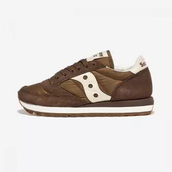 Saucony Jazz Original S2044 673 КОРИЧНЕВЫЙ КРЕМОВЫЙ