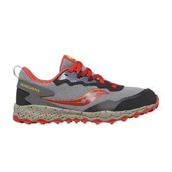 SAUCONY Кроссовки детские Peregrine KDZ Big Kid серо-красные желтые SK267487