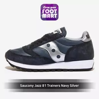 [Saucony] Кроссовки Saucony Jazz 81 темно-синие / серебристые, новые