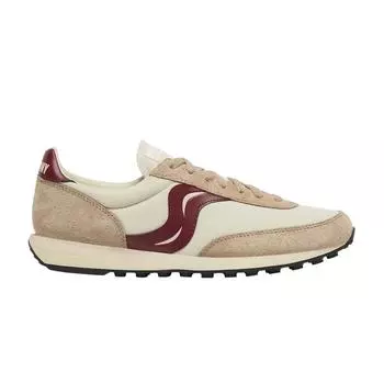SAUCONY Кроссовки Trainer 80 Original бежево-бордовые унисекс кремовые S70883-2 44