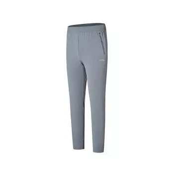 Saucony Lace-Up Comfortable Woven Solid Color Casual Pants Men bottoms Lava-Gray SA1259WP02T-GR080 S