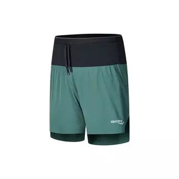 SAUCONY Мужские тренировочные шорты серии Ultra Lightweight Breathable однослойные пятиточечные повседневные шорты Мужские шорты Темно-лесной зеленый SO2259DP31T-GE175 M