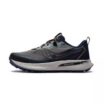 Saucony Peregrine 15 Cinder Navy Мужские Кроссовки Серые S20990-162 42.5