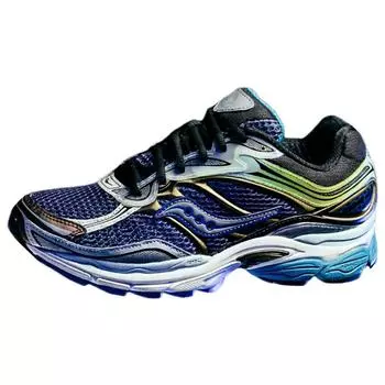 Saucony Progrid Omni 9 Crystal Cave Мужские кроссовки Фиолетовый Желтый S70783-1 41