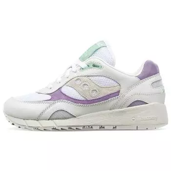 SAUCONY Shadow 6000 Белые Фиолетовые Зеленые Женские Кроссовки S60765-1 37.5