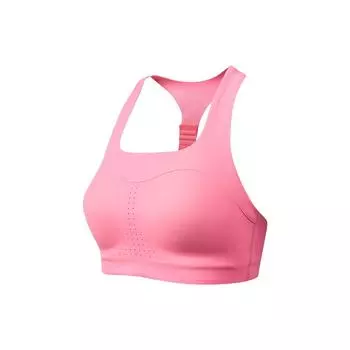 Saucony Solid Color Casual Knit Sports Tank Top Women tops Fluorescent-Pink SC1249005DY-PK08 XS