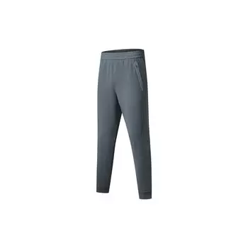 Saucony Solid Color Mid-Rise Straight-Leg Sports Pants Men pants Gray SC2230027A-GR06 S