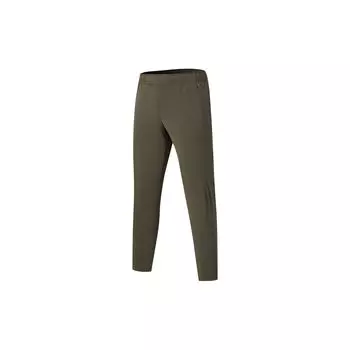 Saucony Sports Lifestyle Series Solid Color Mid-Rise Sports Casual Pants Men Pants Muted-Yellow Olive-Green SC2249025A-GE110 XL