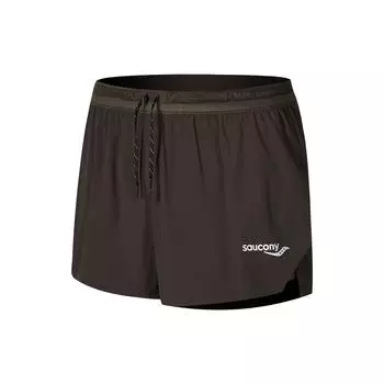 Saucony SS25 Letter Print Minimalist Fashion Comfortable Shorts Men Shorts Earth SA2259DP01T-CO021 S