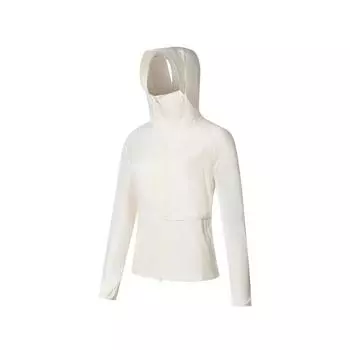 Saucony SS25 Urban Lifestyle Series Comfortable Fashion Minimalist Long Sleeve Jacket Women jackets Oatmeal-White SA1259WJ02L-WT030 S