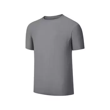 Saucony SS25 Urban Lifestyle Series Solid Color Minimalist Comfortable Short Sleeve T-Shirt Men Tops Lava-Gray SA2259ST04C-GR080 XL
