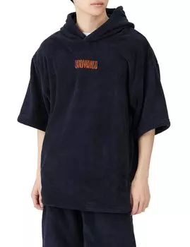 Сауна-пончо BODY Wild Dry Soft Pile BEAMS Collaboration Navy S [Gunze] WILD/Body Мужская