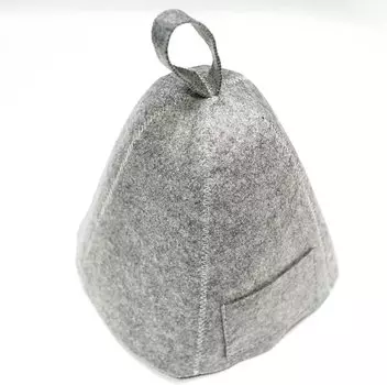 Сауна-шапка серая шапка-колпачок 10 шт стильная моющаяся антибактериальная мужская женская