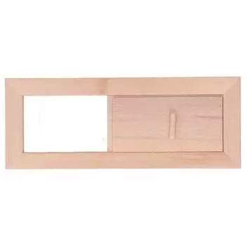 Сауна вентиляционная деревянная регулируемая решетка вентиляционная панель аксессуар для паровой бани