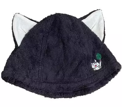Saunya x Imabari Sauna Hat NEKO Imabari Towel (Black) чёрный