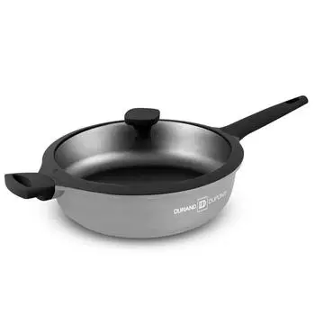 Sauteuse Fonte D aluminium 28 Cm Avec Couvercle Chambord Titane St28tfi Durant Dupont
