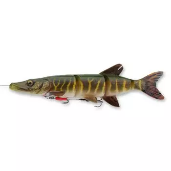 Savage Gear 4D Line Through Pike дюймовый медленно тонущий полосатый Pike 4DLine Through Pike 14 SS STRIPED PIKE 14.5 1/2IN