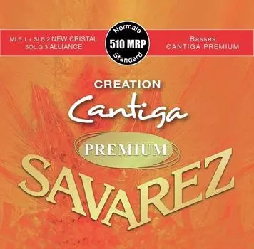 SAVAREZ 510 MRP Нормальное натяжение CREATION Cantiga PREMIUM Струны для классической гитары