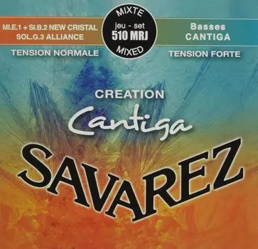 SAVAREZ 510MRJ CREATION Cantiga SET струны для классической гитары смешанного натяжения