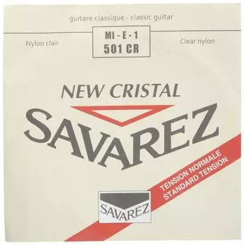 SAVAREZ Classical Guitar Strings Cantiga Normal Tension 1 String 501CR (1st)