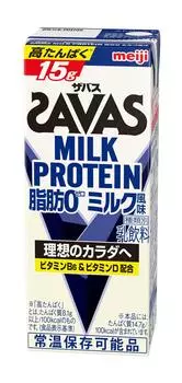 SAVAS MILK PROTEIN жир 0 молочный ароматизатор 200 мл x 24 бутылки подсластитель Meiji Milk Protein [не использовался]