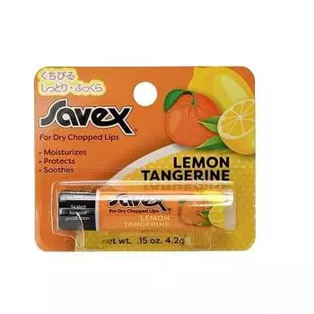 Savex Stick Lip Balm [Genuine Product] (Lemon & Orange)