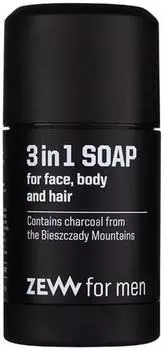 Savon Solide Naturel Visage, Corps Et Cheveux 3 En 1 TU прозрачный