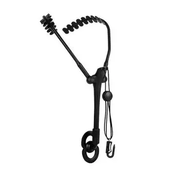 Saxophone Shoulder Harness Adjustable Sax Double Shoulder Neck Strap with Metal Swivel Hook for Saxophone Baritone Clarinet