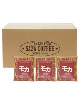 Saza Coffee Single Cup Coffee Drip Drip Pack for Commercial Use Large Capacity Specialty Store Flavor Dark Roast 12g x 30 pieces Set New Gift Small