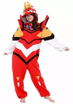 SAZAC fleece costume Evangelion Unit 2 M EVA-002
