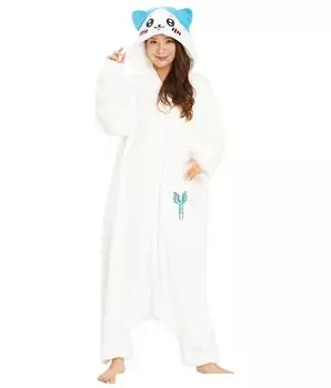 SAZAC Fleece Kigurumi Chikawa Adult One Size Fits Most [SAZAC] [Hachiware]