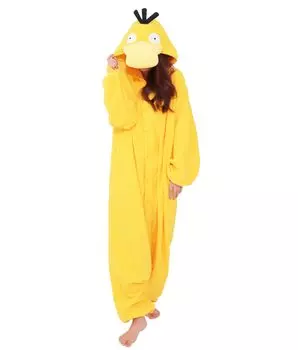 SAZAC Персонаж Руна Кигуруми Покемон Кодак жёлтый
