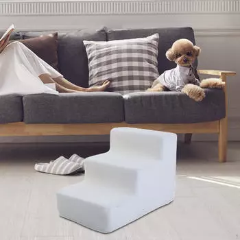 Сбалансированная лестница для домашних животных, нескользящая пандус для кошек, лестница для маленьких собак и диван-кровать для автомобиля