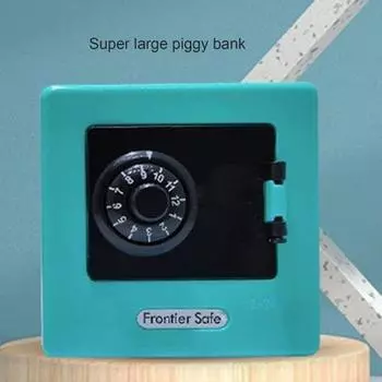 Сберегательная игрушка-копилка, компактная пластиковая безопасная игрушка-копилка для студентов фиолетовый