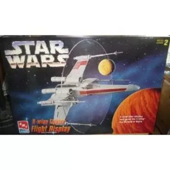 Сборка демонстрационной модели истребителя AMT Star Wars #8788 X-Wing, комплект, потребности