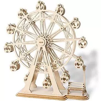 Сборка DIY Хобби Трехмерная головоломка Ferrisiveness Tea Korea Korea 3d Puzzle