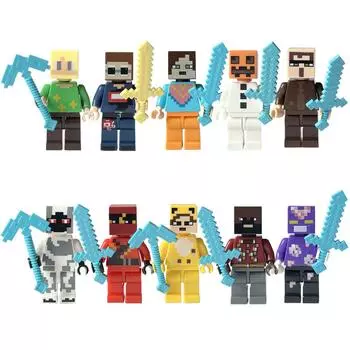 Сборка кукольного пазла Coolie Building Block