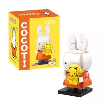Сборная игрушечная фигурка персонажа Миффи своими руками