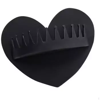 Сборник волос для душевой стены, силиконовый протектор слива с присоской для ванны чёрный