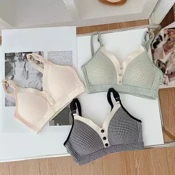 Сборный бюстгальтер Бесшовный портативный бюстгальтер для кормления грудью Женский бюстгальтер 38/85AB