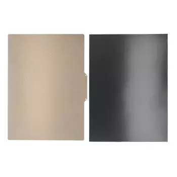 Сборочная пластина для 3D-принтера, двухсторонняя платформа PEI с порошковым покрытием, 260x360 мм, пружинная сталь, магнитный лист