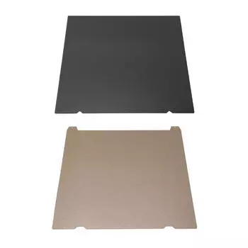 Сборочная пластина для 3D-принтера, текстурированная PEI Smoothly PEO, пружинная стальная печатная платформа с магнитным основанием, 315 X 310