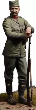 SBS Model Vice 75 Сербская пехота смоляной набор SBMV75019 1/24 (75мм)