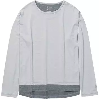 SC Crew Light Gray [Foxfire] T-shirt [8215362] [Insect repellent] [Skoron] Women s светло-серый