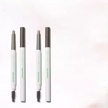 sc Innisfree Flat Eyebrow Pencil 0.3g 2pcs, No. 4 Dawn Dew Ash Brown